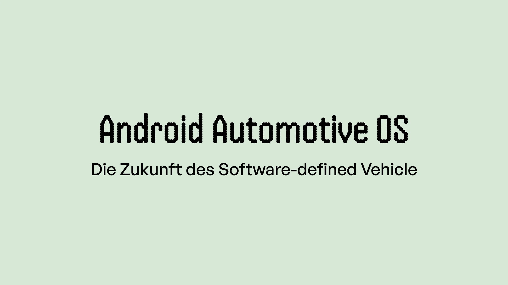 Android Automotive erklärt: Warum das Betriebssystem das Auto neu denkt