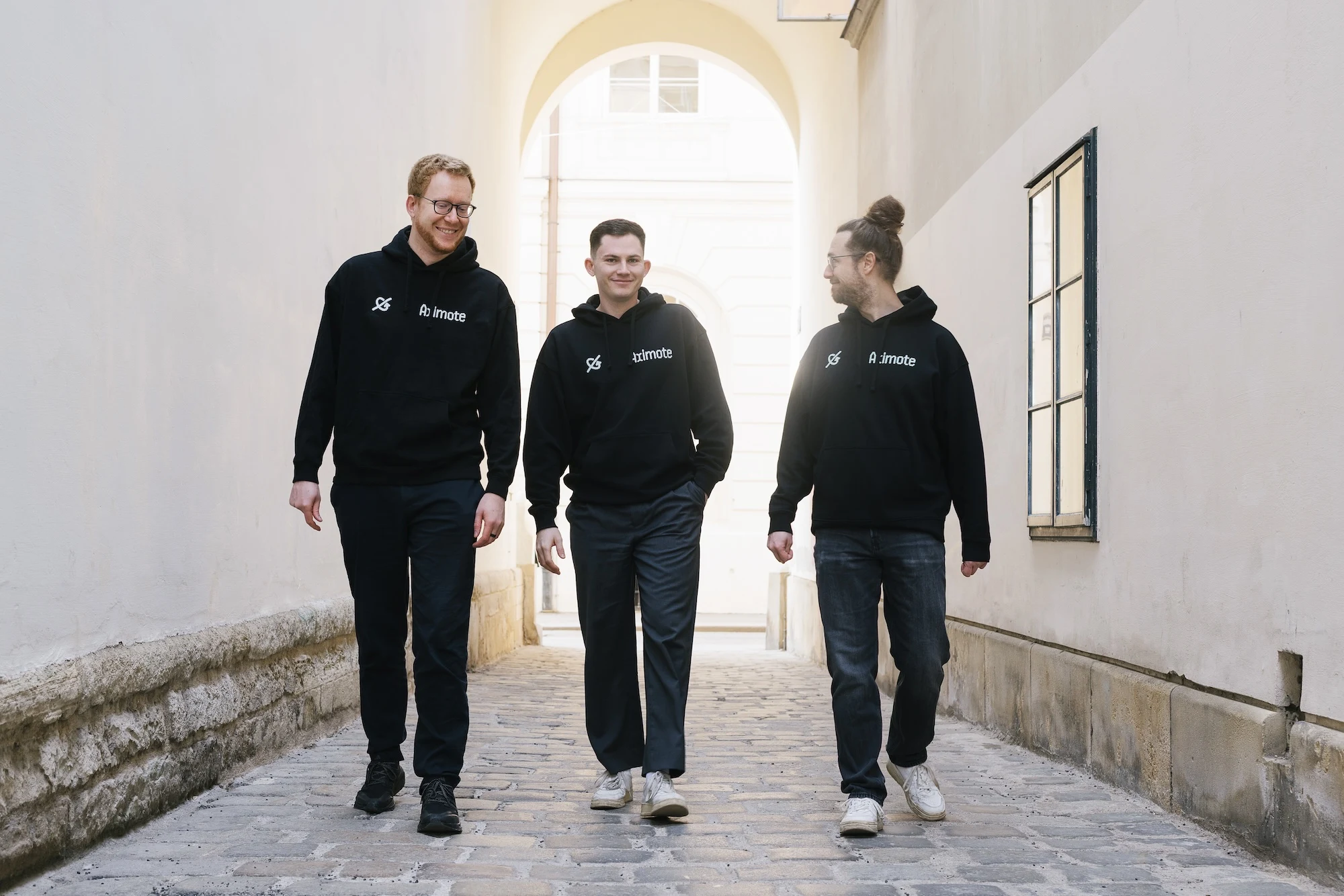 Aximote Team gemeinsam